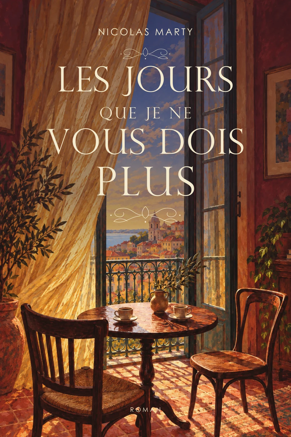Cover of Les jours que je ne vous dois plus, by Nicolas Marty.