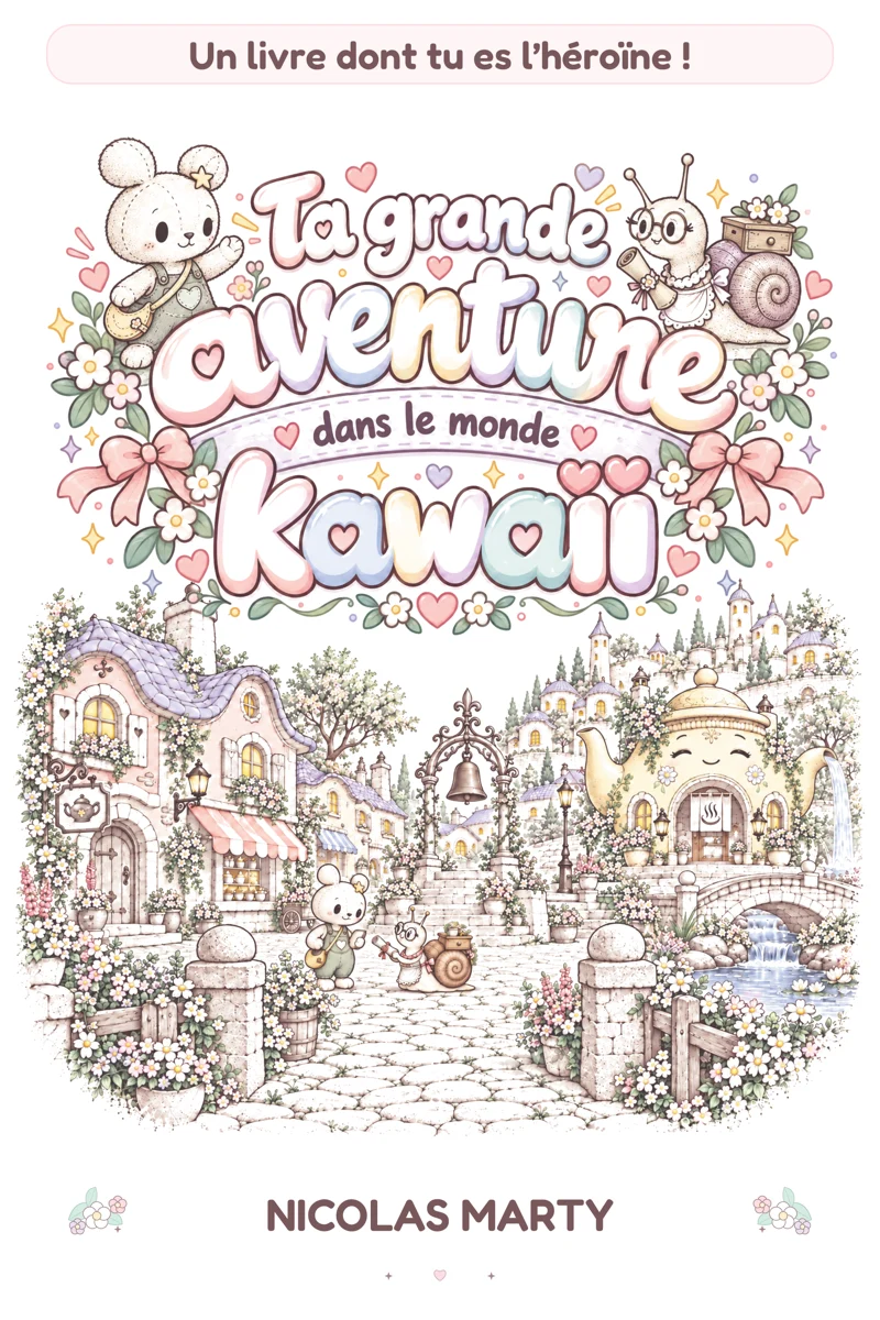 Couverture Ta grande aventure dans le monde kawaii